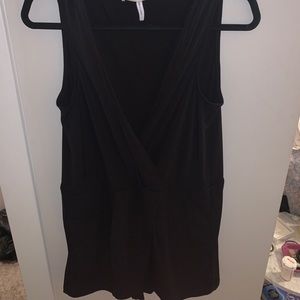 Black BCBG romper